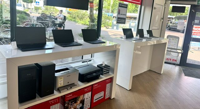 Werkplaats van Compusupply in Zeist